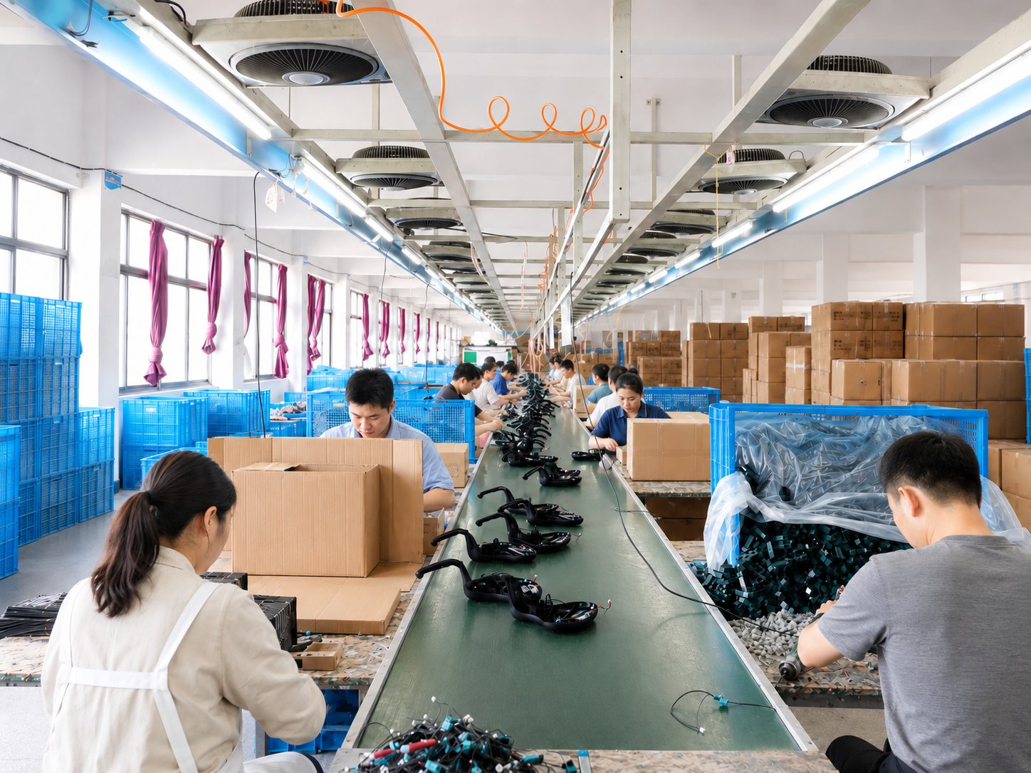 Inside the Vacuum Cleaners China production facility